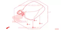 SEDILE SINGOLO(2) per Honda FOURTRAX 420 RANCHER 4X4 DCT IRS 2015