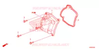 COPERTURA TESTA CILINDRO per Honda PCX 150 EX 2015