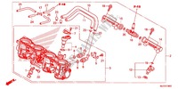 CORPO VALVOLA IMMISSIONE per Honda CB 650 F ABS TRICOLOR 2014