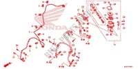 POMPA FRENO ANTERIORE (CB650FA) per Honda CB 650 F ABS TRICOLOR 2014