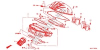COPERTURA ANTERIORE/FILTRO ARIA per Honda CB 650 F ABS 2014