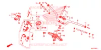 CONDOTTO MANIGLIA/PONTE SOPRA (2) per Honda CB 650 F 2015