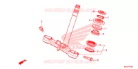GAMBA STERZO/PONTE SOPRA per Honda CB 650 F 2015