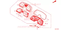 INDICATORE COMBINAZIONE per Honda CB 650 F 2015