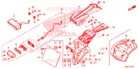 LUCE CODA(2) per Honda CB 650 F 2015
