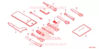 UTENSILI/SCATOLA BATTERIA per Honda CB 650 F 2015