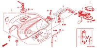 SERBATOIO COMBUSTIBILE/POMPA COMBUSTIBILE per Honda CB 1100 S ABS 2015