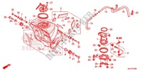 SERBATOIO COMBUSTIBILE/POMPA COMBUSTIBILE per Honda CBR 600 RR ABS HRC TRICOLOR 2014