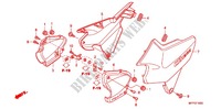 FILTRO ARIA/COPERTURA LATO per Honda CB 1300 ABS FAIRING 2010