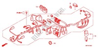 BARDATURA FILO/BATTERIA per Honda CB 1300 ABS, TETE DE FOURCHE 2012