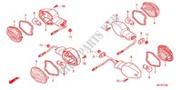 FRECCIA LAMPEGGIATORE (CB1300/CB1300A) per Honda CB 1300 SUPER FOUR ABS 2009