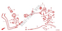 LEVA MANIGLIA/INTERRUTTORE/CAVO(1) per Honda CBR 250 R ABS TRICOLORE 2012