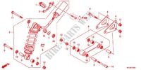 AMMORTIZZATORE POSTERIORE per Honda CBR 600 R ABS RED 2012