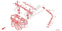 INIETTORE COMBUSTIBILE per Honda CBR 600 R ABS RED 2012