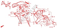 RIPARO INFERIORE (D.) per Honda CBR 600 R ABS RED 2012