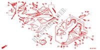 RIPARO INFERIORE (G.) per Honda CBR 600 R ABS RED 2012
