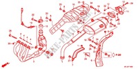 SMORZATORE SCARICO(2) per Honda CBR 600 R ABS RED 2012