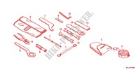 UTENSILI/SCATOLA BATTERIA per Honda CBR 600 R ABS ROUGE 2012
