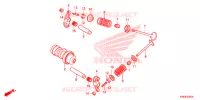 ALBERO A CAMME/VALVOLA per Honda MSX 125 2015