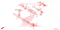 CILINDRO CAMBIO/FORCA CAMBIO per Honda MSX 125 2015