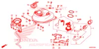 SERBATOIO COMBUSTIBILE per Honda MSX 125 2015