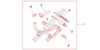 CAVALLETTO PRINCIPALE per Honda NC 700 X ABS 35KW 2013