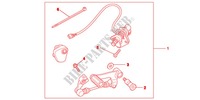 Pedale selettore DCT per Honda NC 700 X ABS 2013