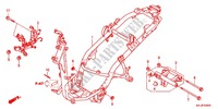 CORPO TELAIO per Honda VISION 110 2012