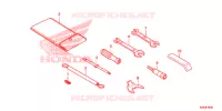 UTENSILI/SCATOLA BATTERIA per Honda FORZA 300 2016
