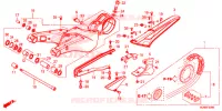 BRACCIO OSCILLANTE/CASSA CATENA per Honda CROSSRUNNER 800 2015