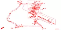CILINDRO MAESTRO FRENO per Honda CROSSRUNNER 800 2015
