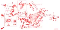 CONDOTTO MANIGLIA/PONTE SOPRA (2) per Honda CROSSRUNNER 800 2015