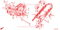 CORPO TELAIO per Honda CROSSRUNNER 800 2015