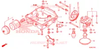 FILTRO DELL'OLIO/SCODELLO OLIO/POMPA OLIO per Honda CROSSRUNNER 800 2015