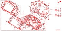 INDICATORE COMBINAZIONE per Honda CROSSRUNNER 800 2015