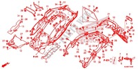 PARAFANGO POSTERIORE per Honda CROSSRUNNER 800 2015
