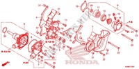 POMPA ACQUA/CILINDRO SERVO INNESTO per Honda CROSSRUNNER 800 2015