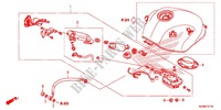SERBATOIO COMBUSTIBILE/POMPA COMBUSTIBILE per Honda CROSSRUNNER 800 2015