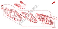INDICATORE COMBINAZIONE per Honda CBF 1000 F ABS 98HP 2011
