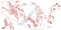 PINZA FRENO ANTERIORE DESTRA (CBF1000FA/FS/FT) per Honda CBF 1000 F ABS 98HP 2011