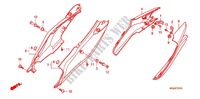 SEDILE/RIPARO POSTERIORE per Honda CBF 1000 F ABS 98HP 2011