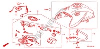 SERBATOIO COMBUSTIBILE/POMPA COMBUSTIBILE per Honda CBF 1000 F ABS 98HP 2011