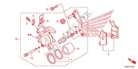 CALIBRO FRENO ANTERIORE per Honda WAVE 110 front brake disk 2012