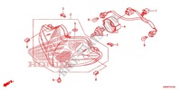 FARO ANTERIORE per Honda WAVE 110 disque frein avant 2012