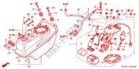 SERBATOIO COMBUSTIBILE/POMPA COMBUSTIBILE per Honda PAN EUROPEAN 1300 ABS 2006