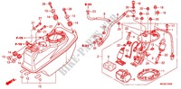SERBATOIO COMBUSTIBILE/POMPA COMBUSTIBILE per Honda PAN EUROPEAN 1300 ABS 2011