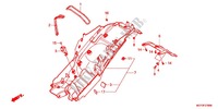 PARAFANGO POSTERIORE per Honda CROSSRUNNER 800 2012