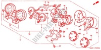INDICATORE COMBINAZIONE (CB1300/A/F/F1) per Honda CB 1300 ABS 2005