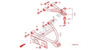 BRACCIO ANTERIORE (4WD) per Honda FOURTRAX 420 RANCHER 4X4 Manual Shift CAMO 2010