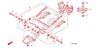 BRACCIO OSCILLANTE/CASSA CATENA per Honda FOURTRAX 420 RANCHER 4X4 Manual Shift RED 2010